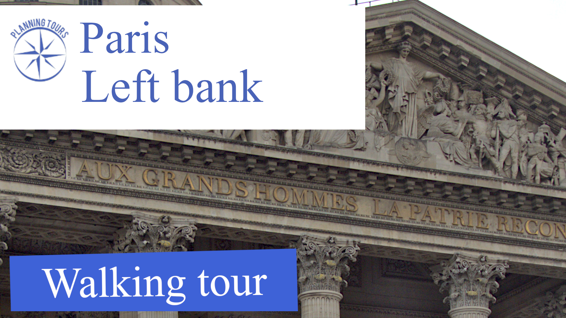 Paris: A walk on the left bank of the Seine, through the Saint Germain district and the Latin Quarter